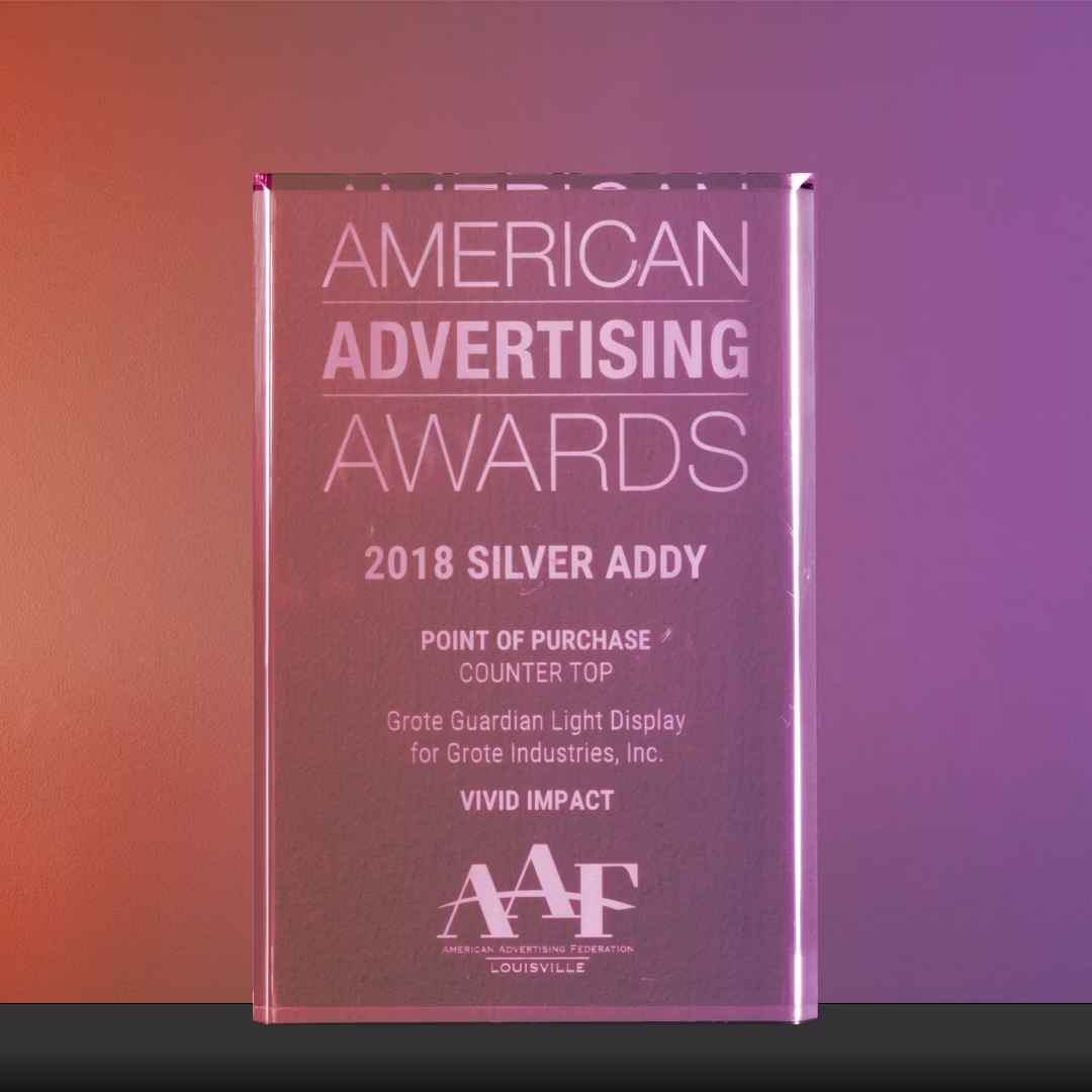 2018 Silver Addy Award - Grote Light Display