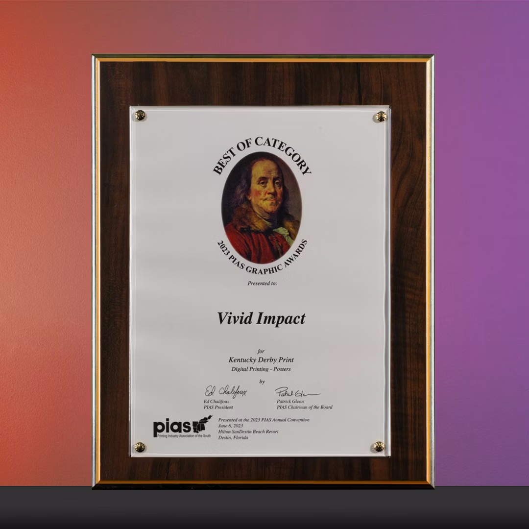 2023 Pias Best of Category - Kentucky Derby Print