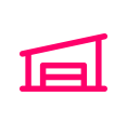 logistics warehouse icon