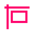 semi permanent signage icon